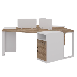 STATION DE TRAVAIL 3 PLACES - BUREAU