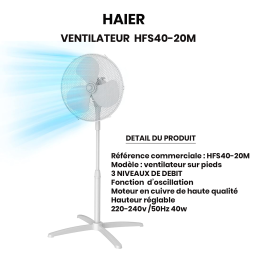 VENTILATEUR  HFS40-20M